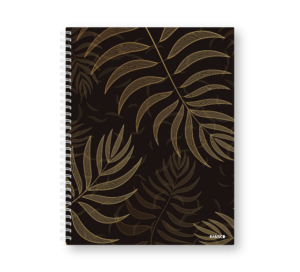 Caderno Wire-o Capa Dura Rabisco (Diversos tamanhos) Folhas Dark