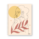 Caderno Wire-o Capa Dura Rabisco Coleção Mulheres (Diversos tamanhos) 05