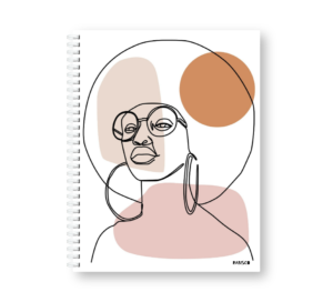 Caderno Wire-o Capa Dura Rabisco Coleção Mulheres (Diversos tamanhos) 07