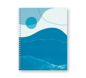 Caderno Wire-o Capa Dura Rabisco (Diversos tamanhos) Mar