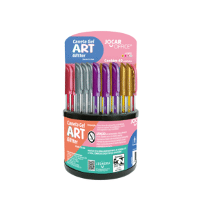 Caneta Gel Art 1.0 Glitter - Sortidas Jocar Office