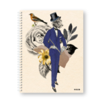 Caderno Wire-o Capa Dura Rabisco (Diversos tamanhos) Colagem